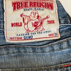 Men’s true religion vintage Jean shorts